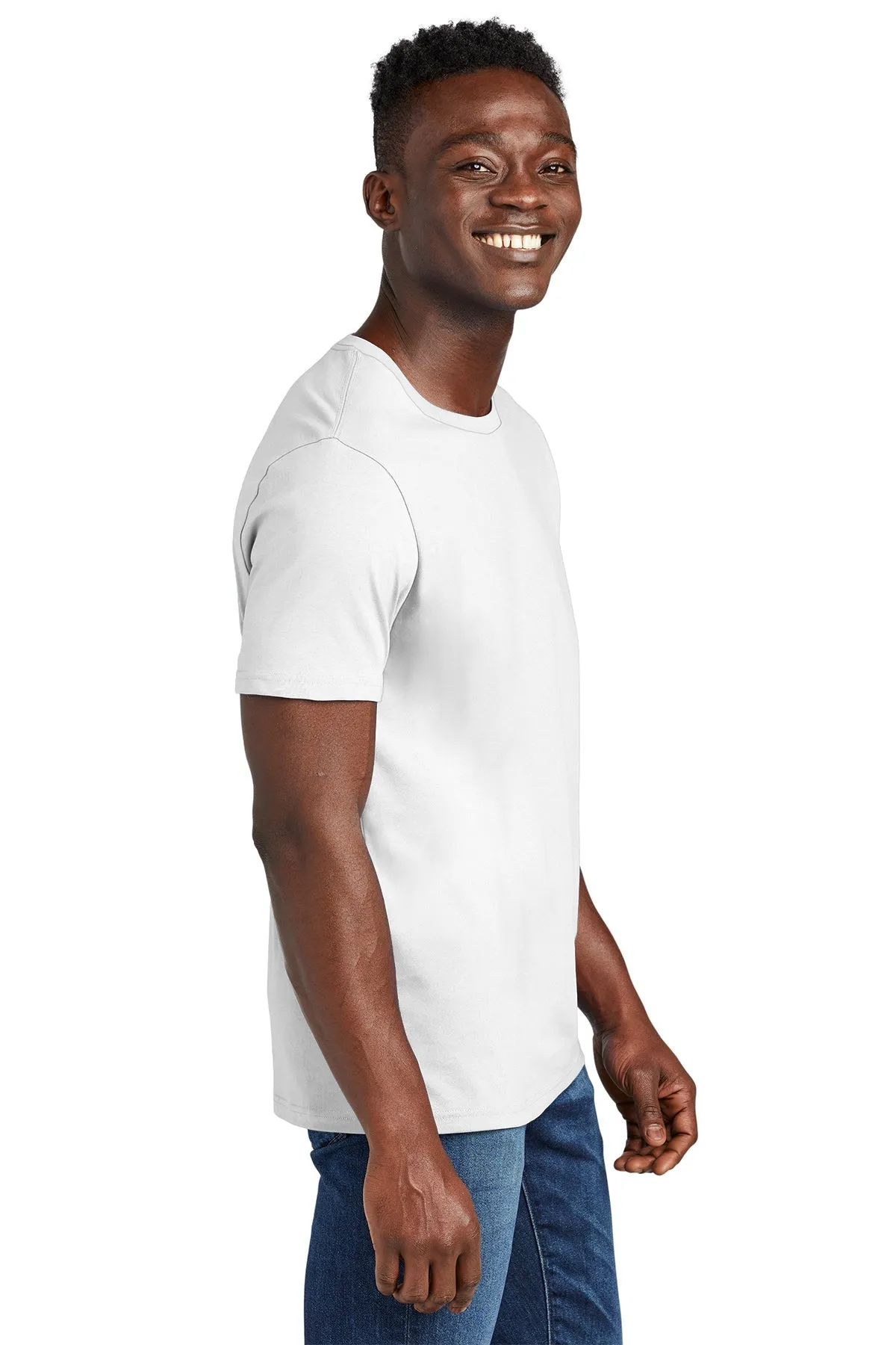 Allmade Unisex Organic Cotton Custom Tee, Bright White