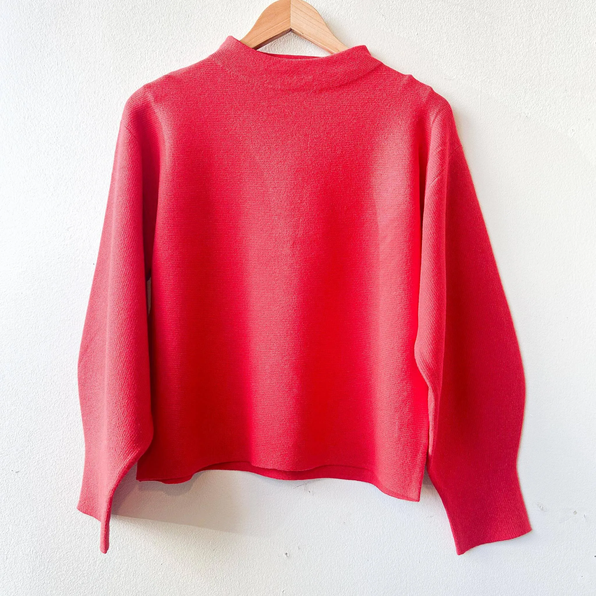 Bou Jeloud | Puff Sleeve Pullover Sweater