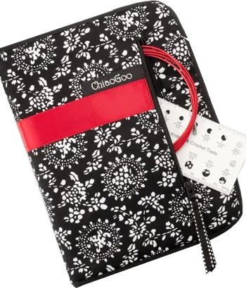 TWIST Red Lace Interchangeable Sets Needles - 5 - Complete (US 2 - US 15) Needles